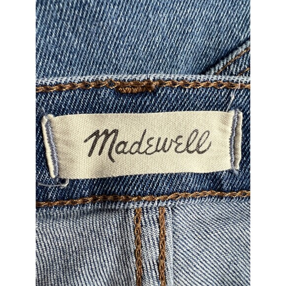 Madewell 10" High-Rise Skinny Jeans in Ainsworth Wash Raw-Hem Edition Women's 30 - Picture 4 of 12